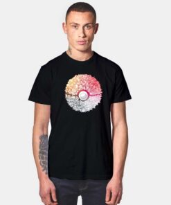 Doodlemon Pokeball Art T Shirt