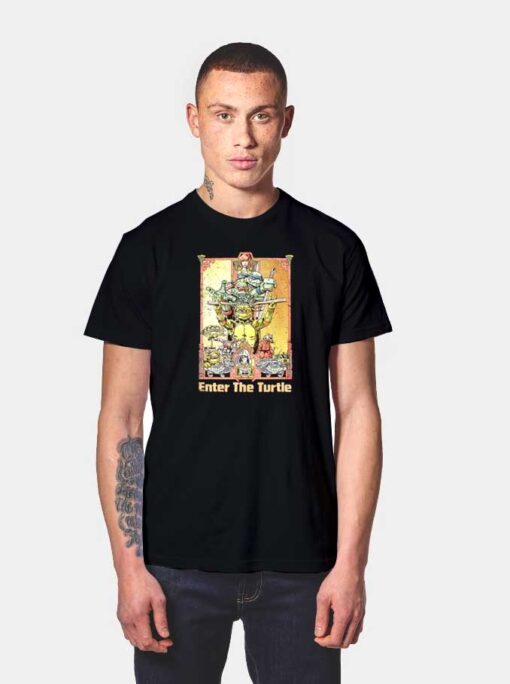 Enter The Turtle Ninja T Shirt