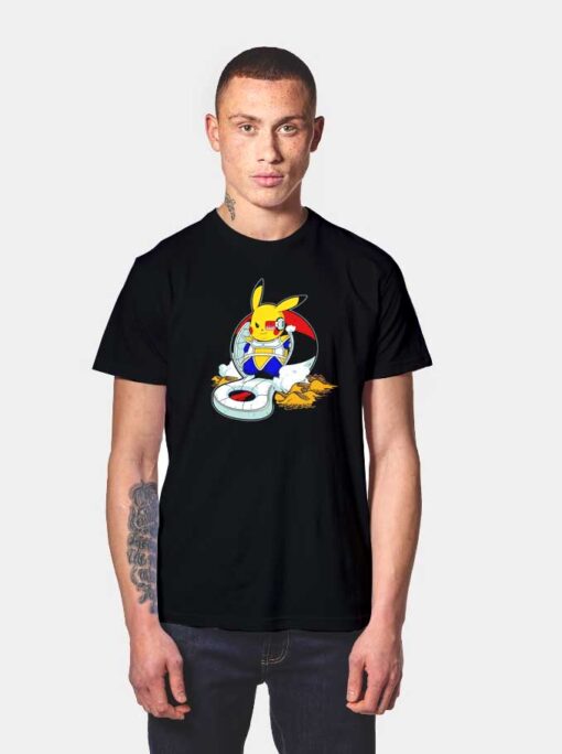 Evil Saiyan Pikachu T Shirt