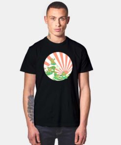 Great Wave Of Cowabunga T Shirt