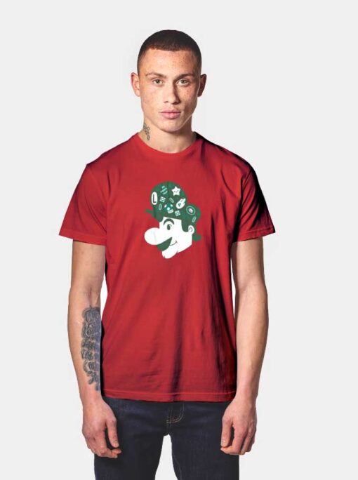 Green Luigi Plumber T Shirt