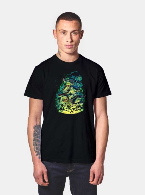 Heroes In A Half Shell T Shirt