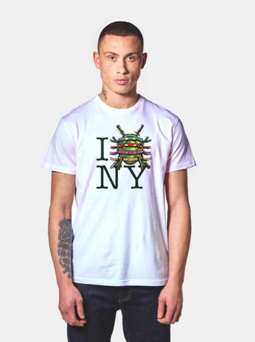 I Turtle New York T Shirt