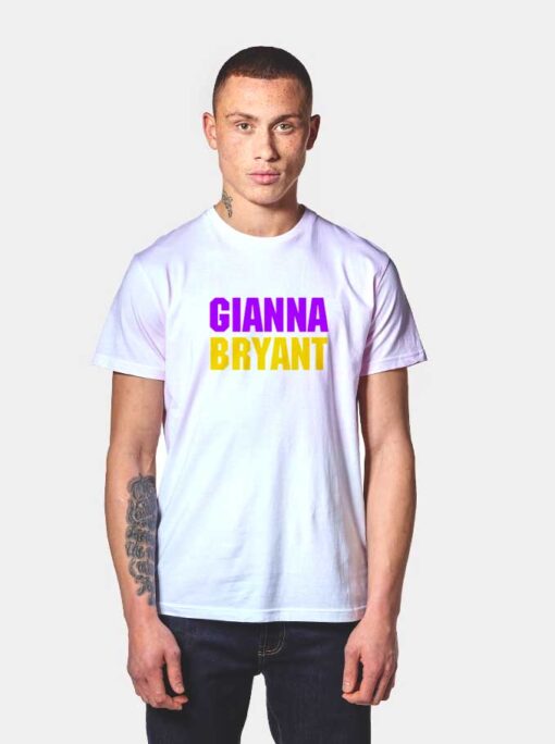 Kobe And Gianna Bryant T Shirt