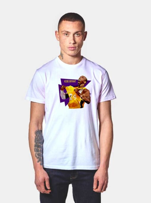 Kobe Bryant Excited WPAP T Shirt