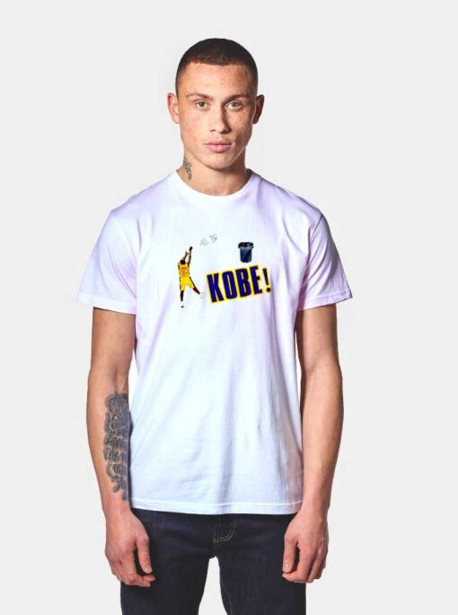 Kobe Bryant Trash Shot T Shirt