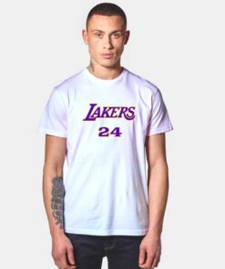 Kobe Lakers Number 24 T Shirt