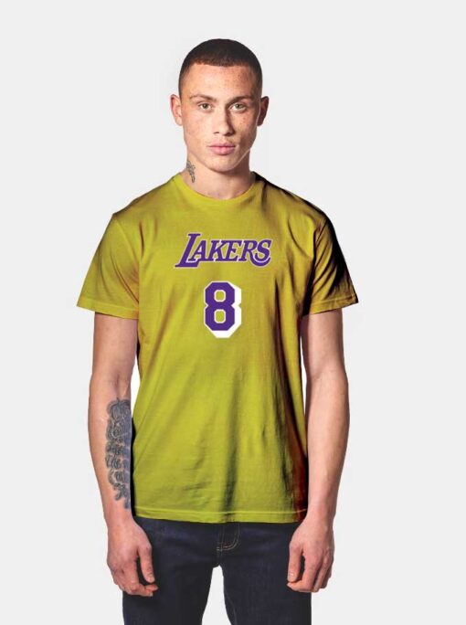 Lakers Number Eight T Shirt