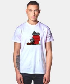 Mando And Snoopy Bounty Nuts T Shirt