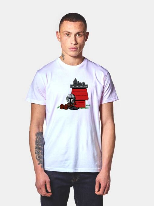 Mando And Snoopy Bounty Nuts T Shirt