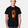 Michelangelo Ninja Silhouette T Shirt