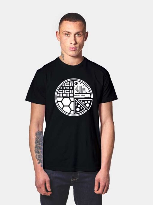 New York Ninja Pizza T Shirt