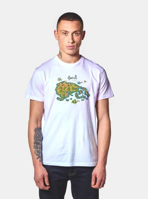 Ninja Hoenn Map T Shirt