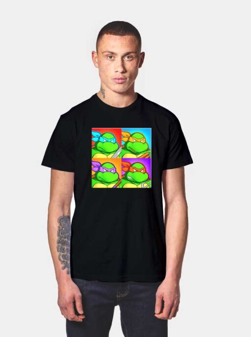 Ninja Mutant Turtle Pop T Shirt