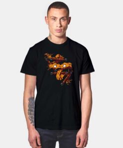 Orange Rage Mask T Shirt