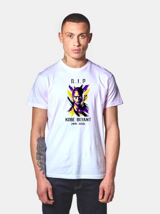 RIP Kobe Bryant Painting T Shirt