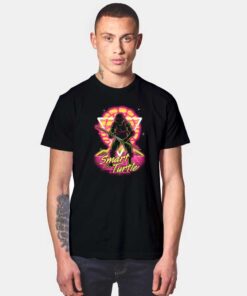 Retro Smart Turtle Ninja T Shirt