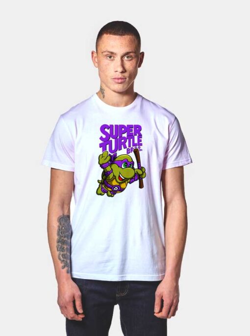 Super Turtle Donatello T Shirt