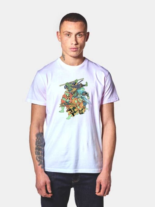 The Four Ronin Turtles T Shirt