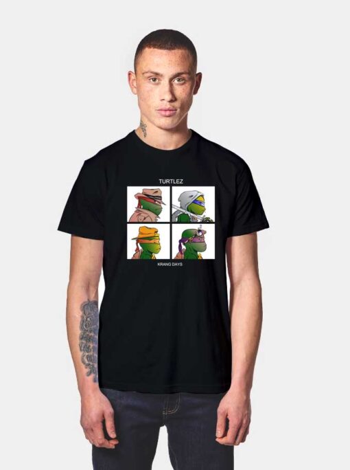 Turtlez Krang Days Ninja T Shirt