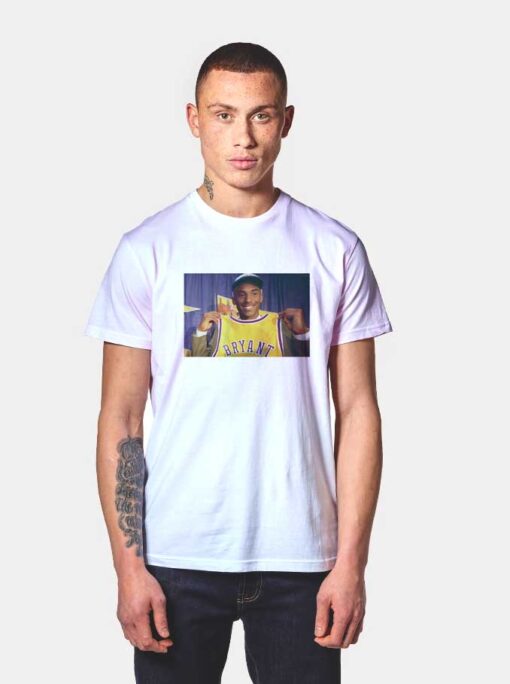 Young Kobe Bryant T Shirt