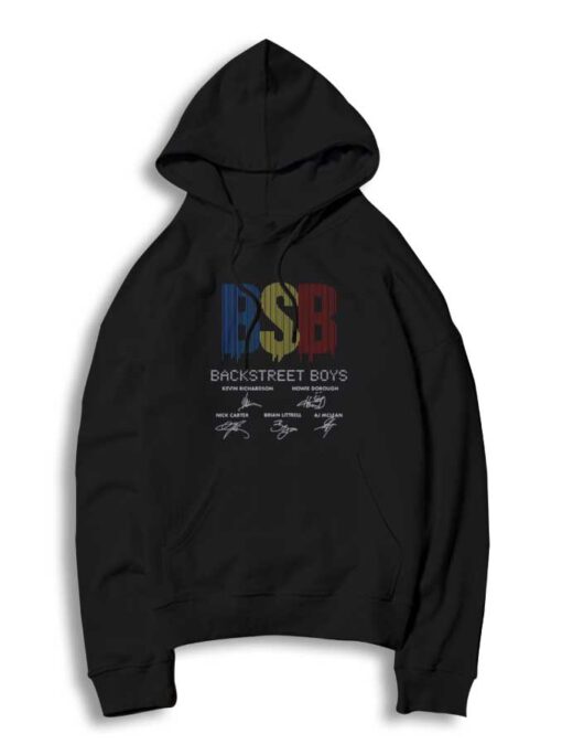 BSB Backstreet Boys Member Signature Hoodie