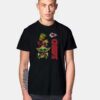 Baby Yoda And Baby Groot For Kansas City Chiefs T Shirt