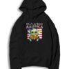 Baby Yoda Read Across America Flag Hoodie