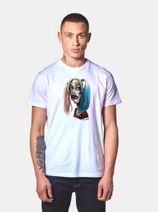 Battered Harley Quinn T Shirt