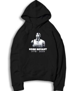 Black And White Kobe Bryant 1978-2020 Hoodie