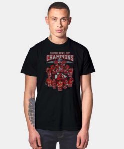 Chiefs Super Bowl Player 2020 Signatures T Shirt