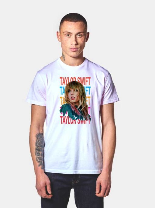 Colorful Taylor Swift T Shirt