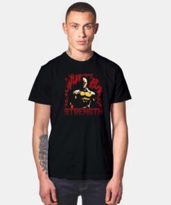 Crazy Bald Hero Strength T Shirt