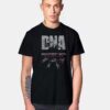 DNA Signature Backstreet Boys Dna World Tour T Shirt