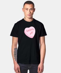 Daryl Heart Valentine T Shirt