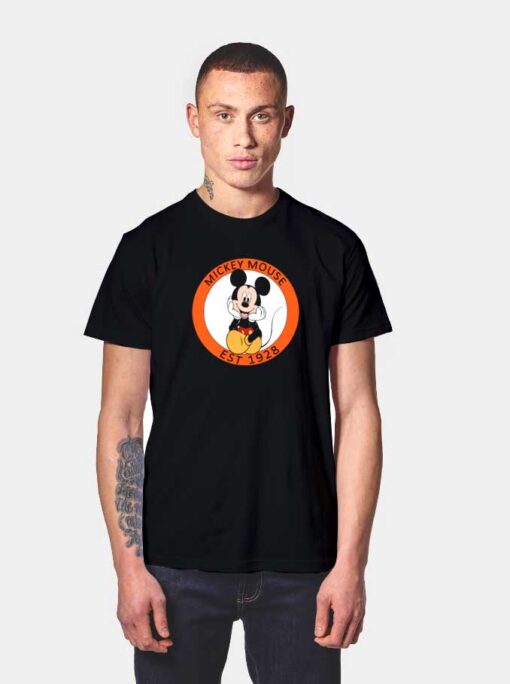 Disney Mickey Mouse Established 1928 T Shirt