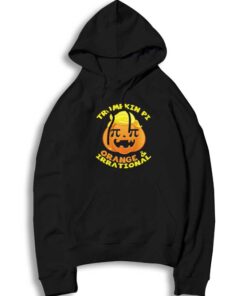 Donald Trumpkin Pi Orange And Irrational Pi Day Hoodie