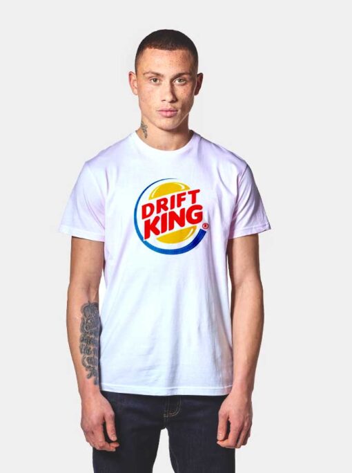 Drift King Burger T Shirt