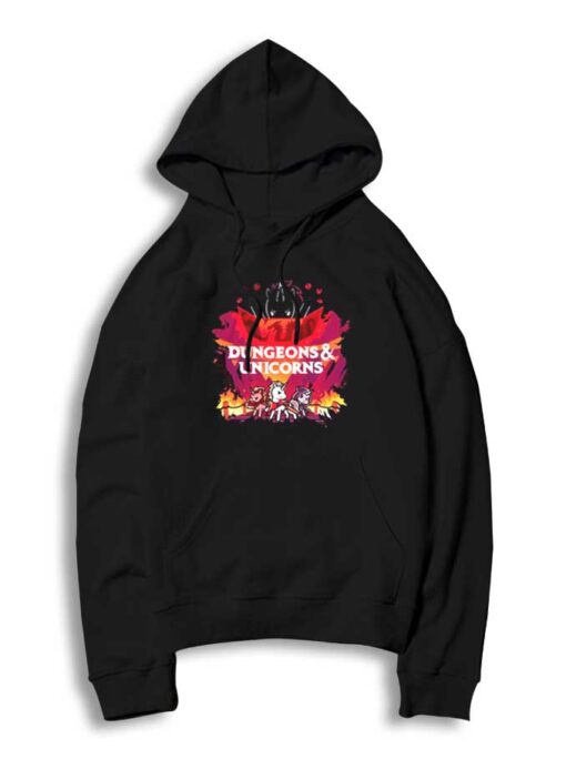 Dungeons And Unicorns Medieval World Hoodie