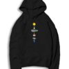 Flat Earth Believer Solar System Logic Funny Hoodie