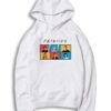 Friends TV Show Cast Photo Grid Vintage Hoodie