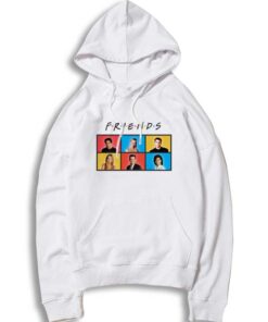 Friends TV Show Cast Photo Grid Vintage Hoodie