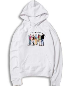 Friends Tv Show Cast Cartoon Fanart Hoodie