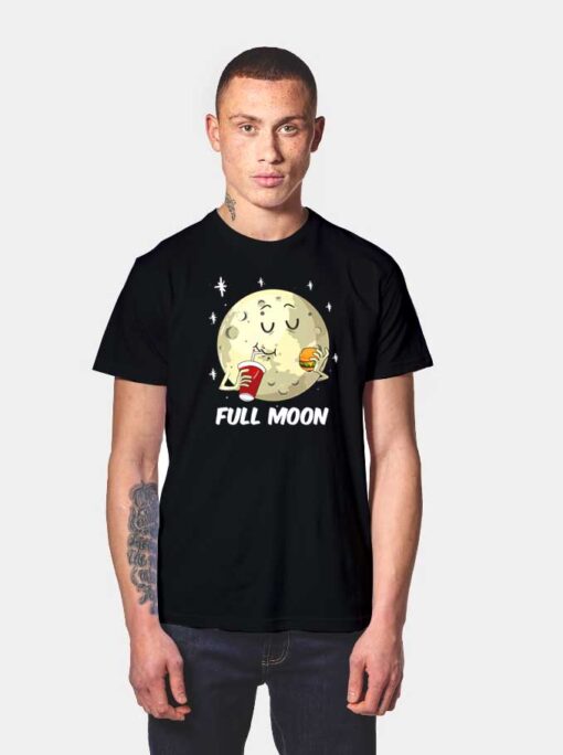 Full Moon Fast Food T Shirt