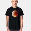 Full Moon Red Night T Shirt