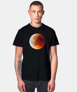 Full Moon Red Night T Shirt