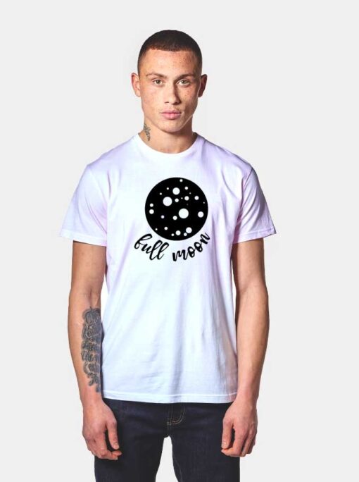 Full Moon Silhouette T Shirt