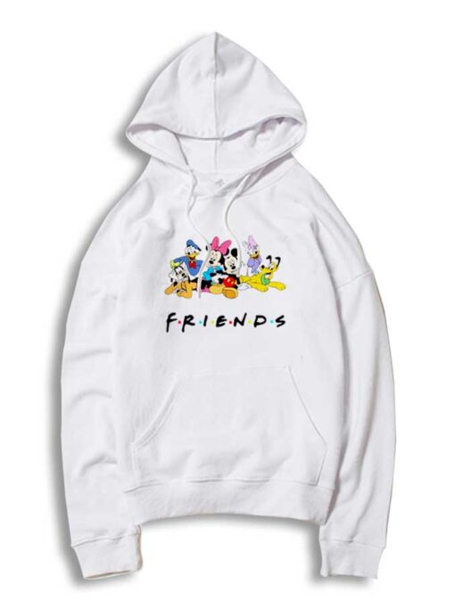 Group Of Disney Characters Friends Style Hoodie