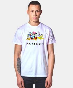 Group Of Disney Characters Friends Style T Shirt