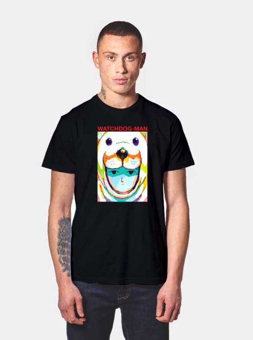 Japanese Watchdog Man T Shirt